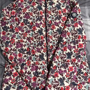 Tory Burch Multicolor Floral Bomber Jacket